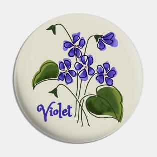 Violet Pin