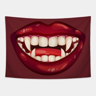 Vampire Mouth Tapestry