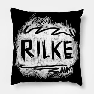 Famous Poet: Rilke Pillow