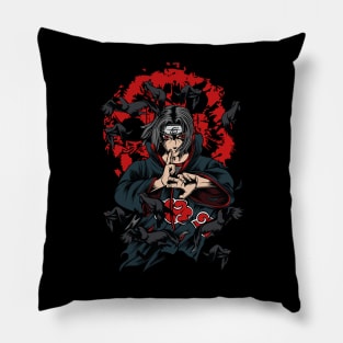 Itachi Genjutsu Anime Fanart Pillow