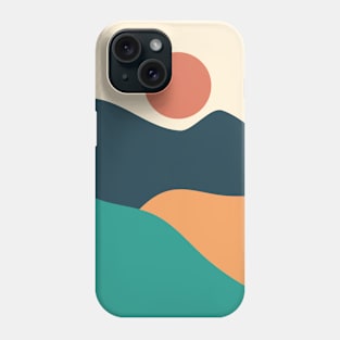 mountains scenery Phone Case