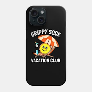 Grippy Sock Vacation Club Phone Case