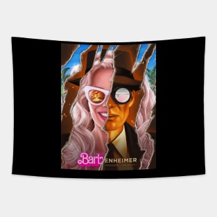 barbie oppenheimer Movie 2023 Tapestry