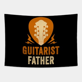 Guitarist Father Funny Family Father Day Tapestry