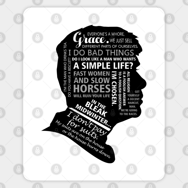 Peaky Blinders Quotes Tommy Shelby Aufkleber Teepublic De