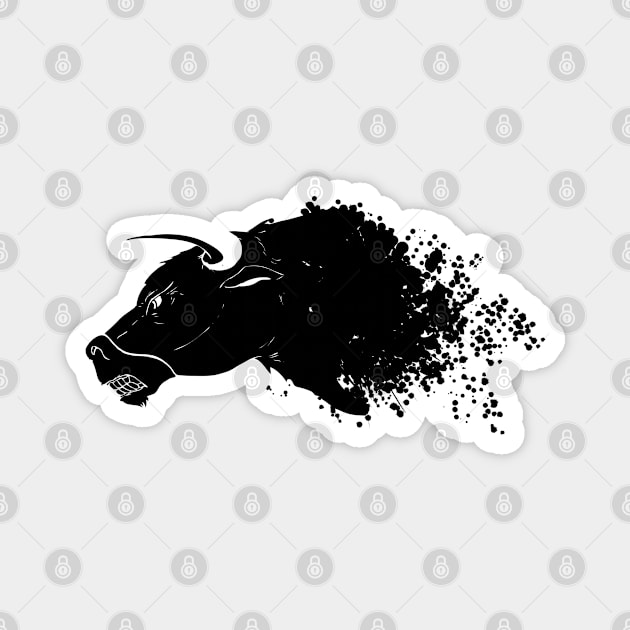 Bull Magnet by peace and love