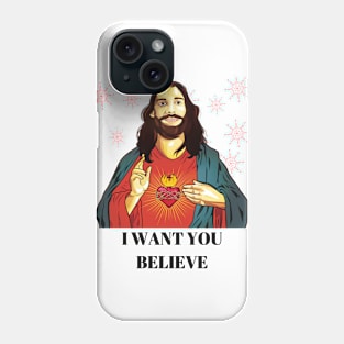 jesus, i want you believe Phone Case