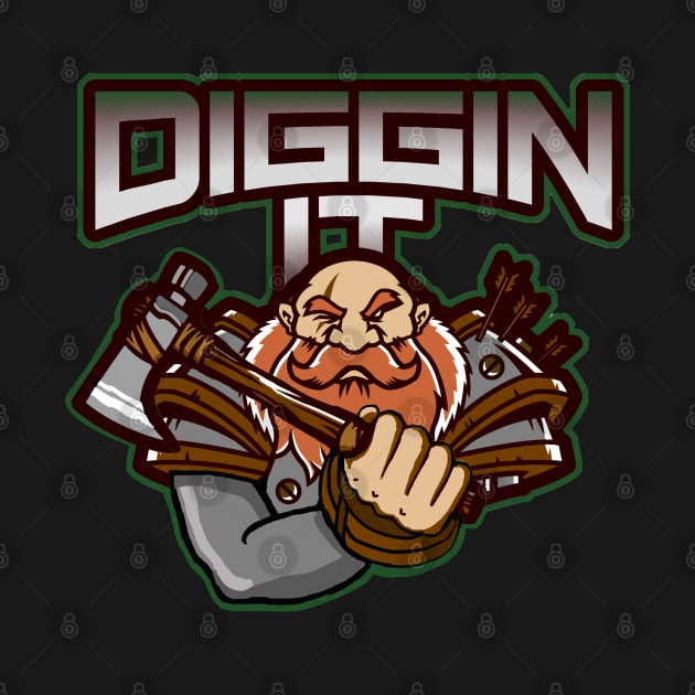 DIGGIN IT/ ROLEPLAY DWARF by VICTIMRED