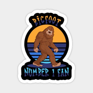 Bigfoot Number 1 Fan Magnet