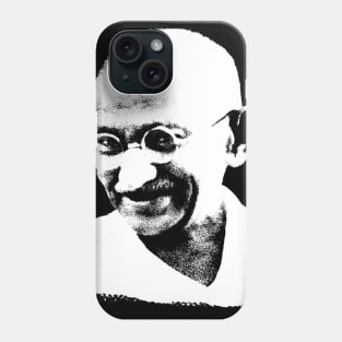 Mahatma Gandhi Portrait Pop Art Phone Case