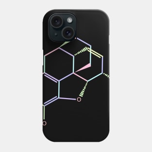 Codeine Kawaii Pastel Rainbow Molecule Phone Case