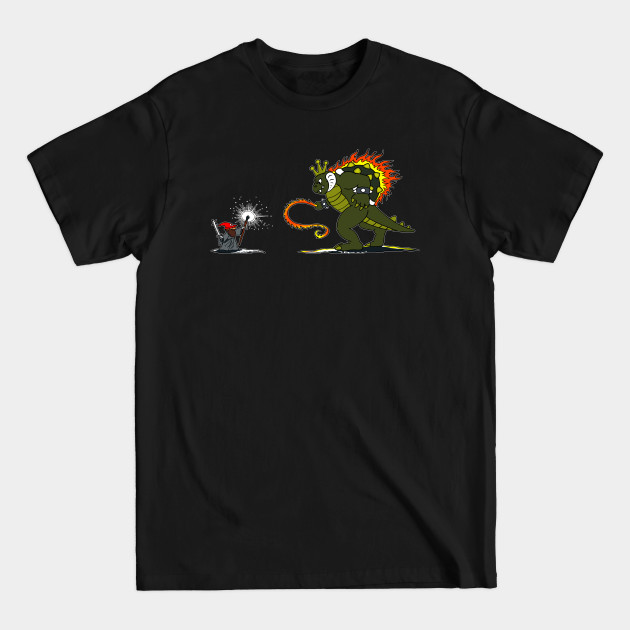 Discover Boss Battle - Movie Parody - T-Shirt