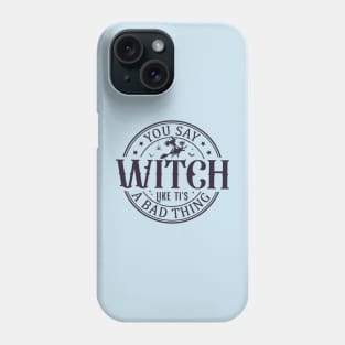 Salem Book Club, Bookish book Halloween - Spooky Witchy gifts | Witches reading Haunted Library Phone Case