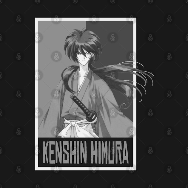 Kenshin Himura Gray by ahmadzakiramadhan