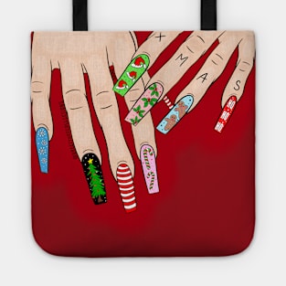 Christmas Nails Tote