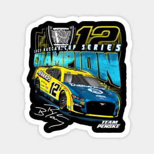 Ryan Blaney 2023 NASCAR Cup Series Champion Magnet