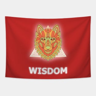 Spirit Wolf - Wisdom Tapestry