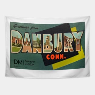 Greetings from Danbury! Tapestry