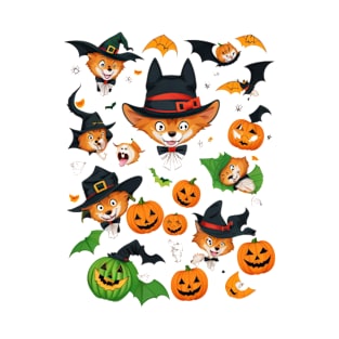 Corgi Halloween T-Shirt