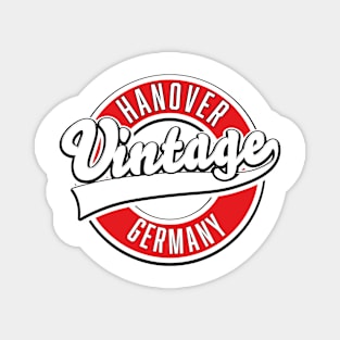 Hanover vintage style logo Magnet