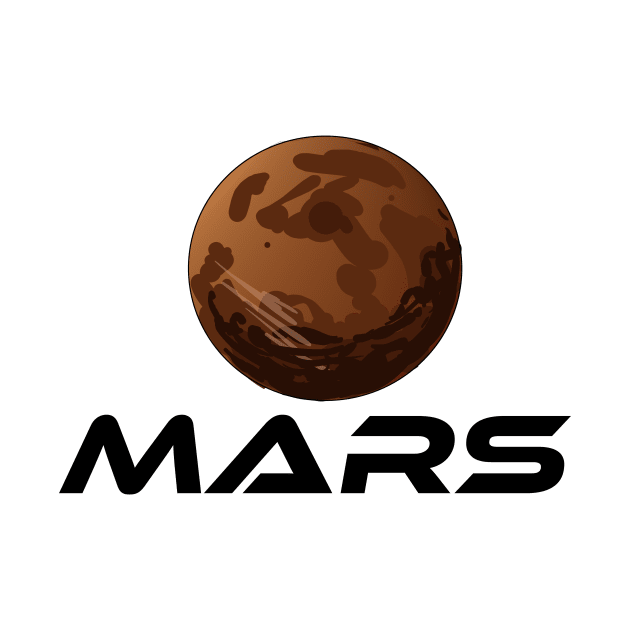 planet mars by TheGloriousJoey