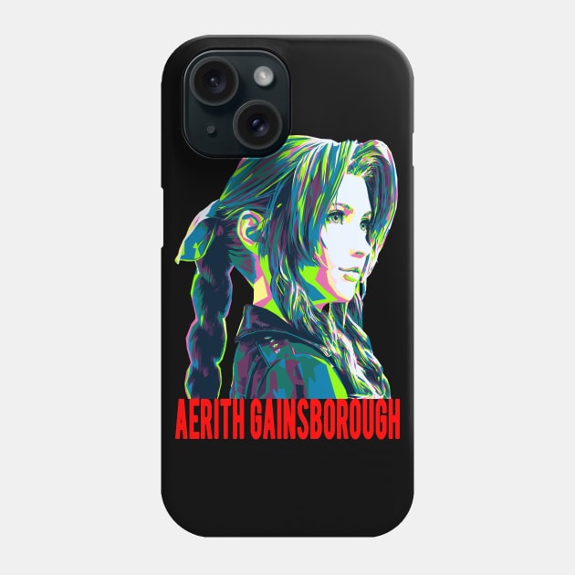 Aerith Phone Case by Bajingseng