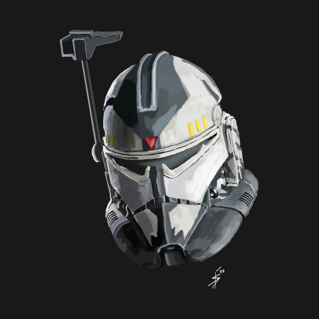 Wolffe p.2,1 helmet by @Isatonic