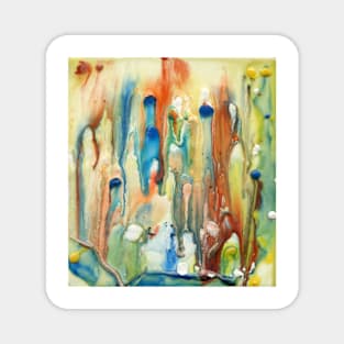 Encaustic Painting 10 Magnet