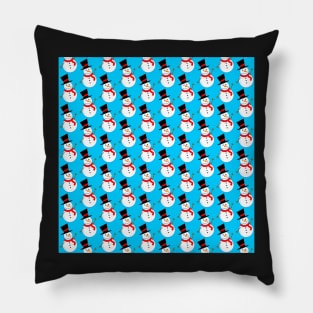 Snowman Pattern Pillow