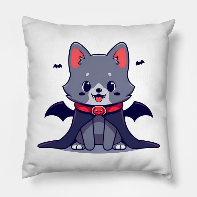 Spooktacular Halloween Party Pillow by ragil_studio