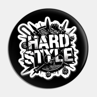 Hardstyle | Hardcore | Festival #A6 Pin