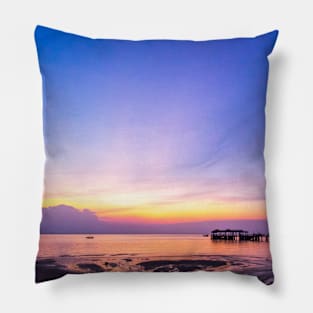 Malaysia seascape Pillow