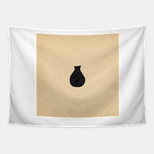 Minimalist abstract vase Tapestry