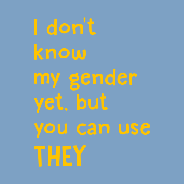 I don't know my pronouns yet by Queer Kid Stuff