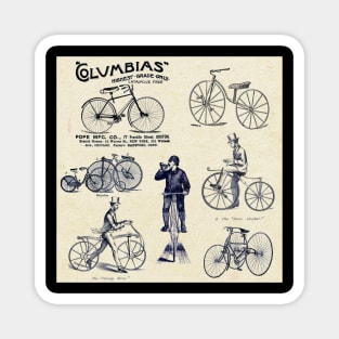 Vintage Bicycle Ad Magnet