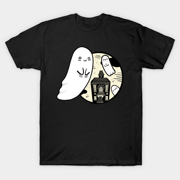 Discover Full Moon Haunted House - Haunted House - T-Shirt