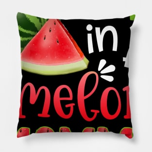 One In A Melon Watermelon mommy T-shirt For Father_s Day Pillow