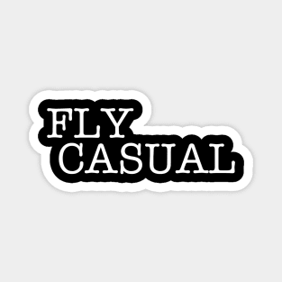 Fly Casual (White) Magnet