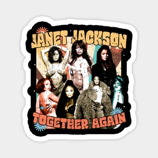 Janet Jackson Vintage Tour Concert Magnet