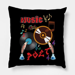 MUSIC POET SET COLLECTION Pillow