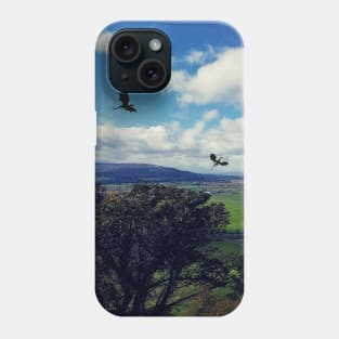 Dragons over Scotland Phone Case