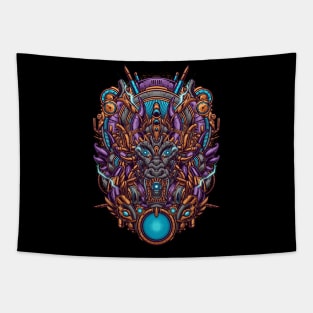 Dragon steampunk Tapestry