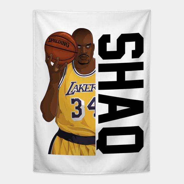 Shaq Tapestry by Sgt_Ringo