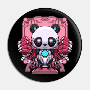 Chibi Panda Bot Pin