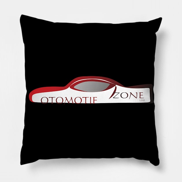 Otomotif zone line Pillow by Mahbur99