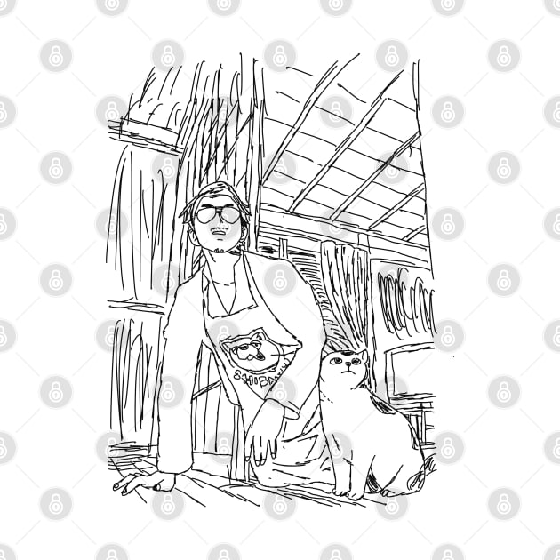 Housekeeper and The Cool Cat by Saestu Mbathi