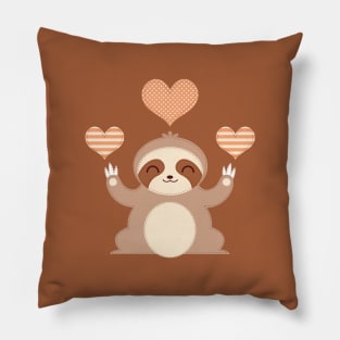 Stitched Sloth Pillow