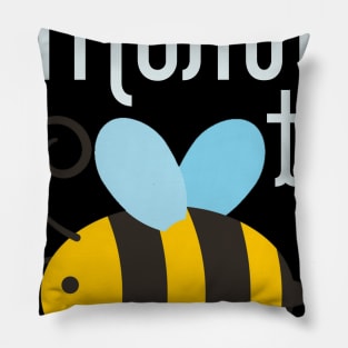 Mama Bee  Pregnancy Announcement Shirt Pillow