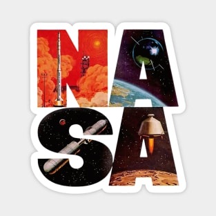 Vintage Nasa Design Magnet