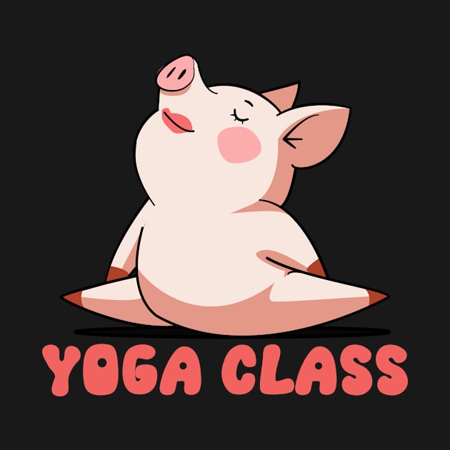 Zen Piggy - Yoga Class by Hemos Works